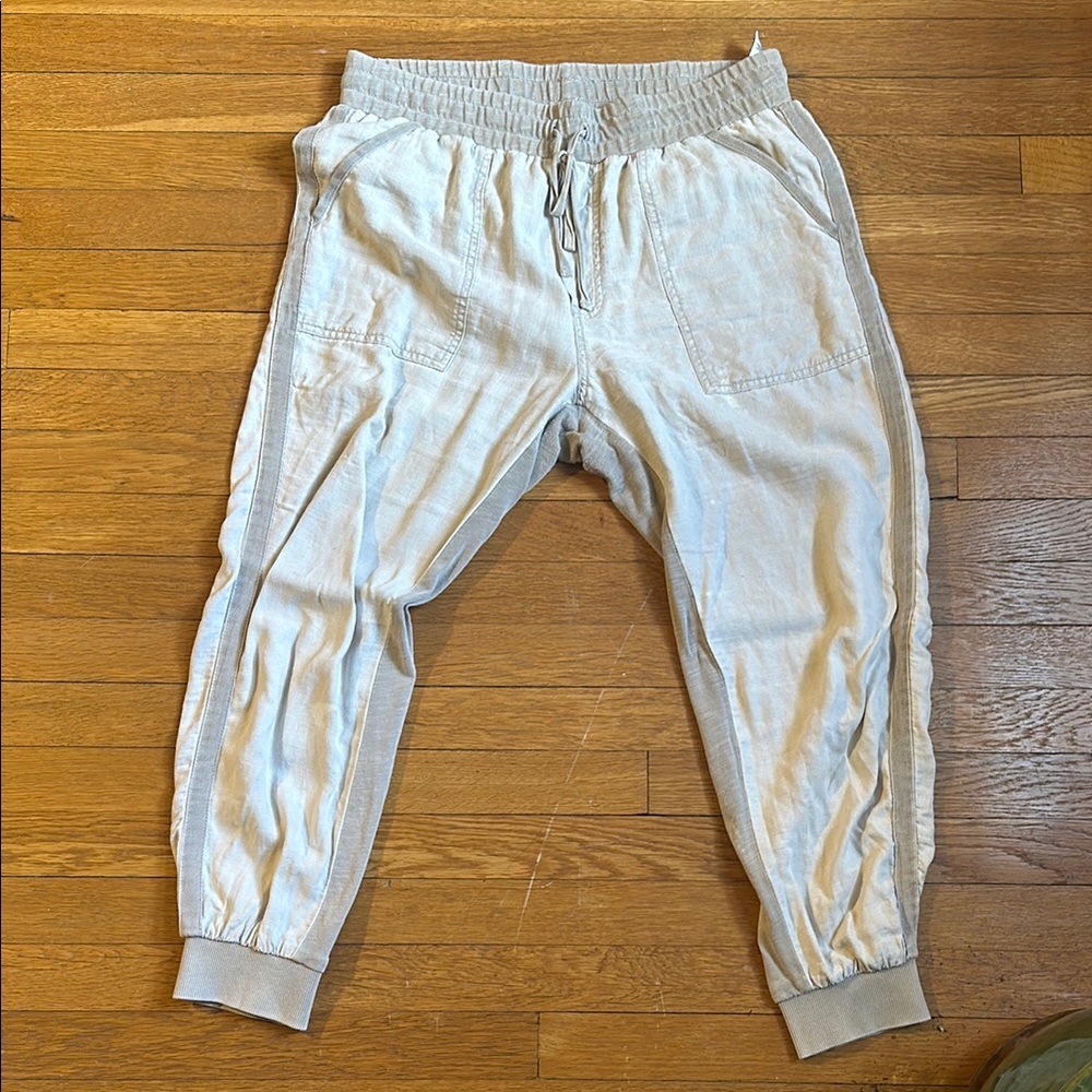 Women’s Beige Jogger Pants